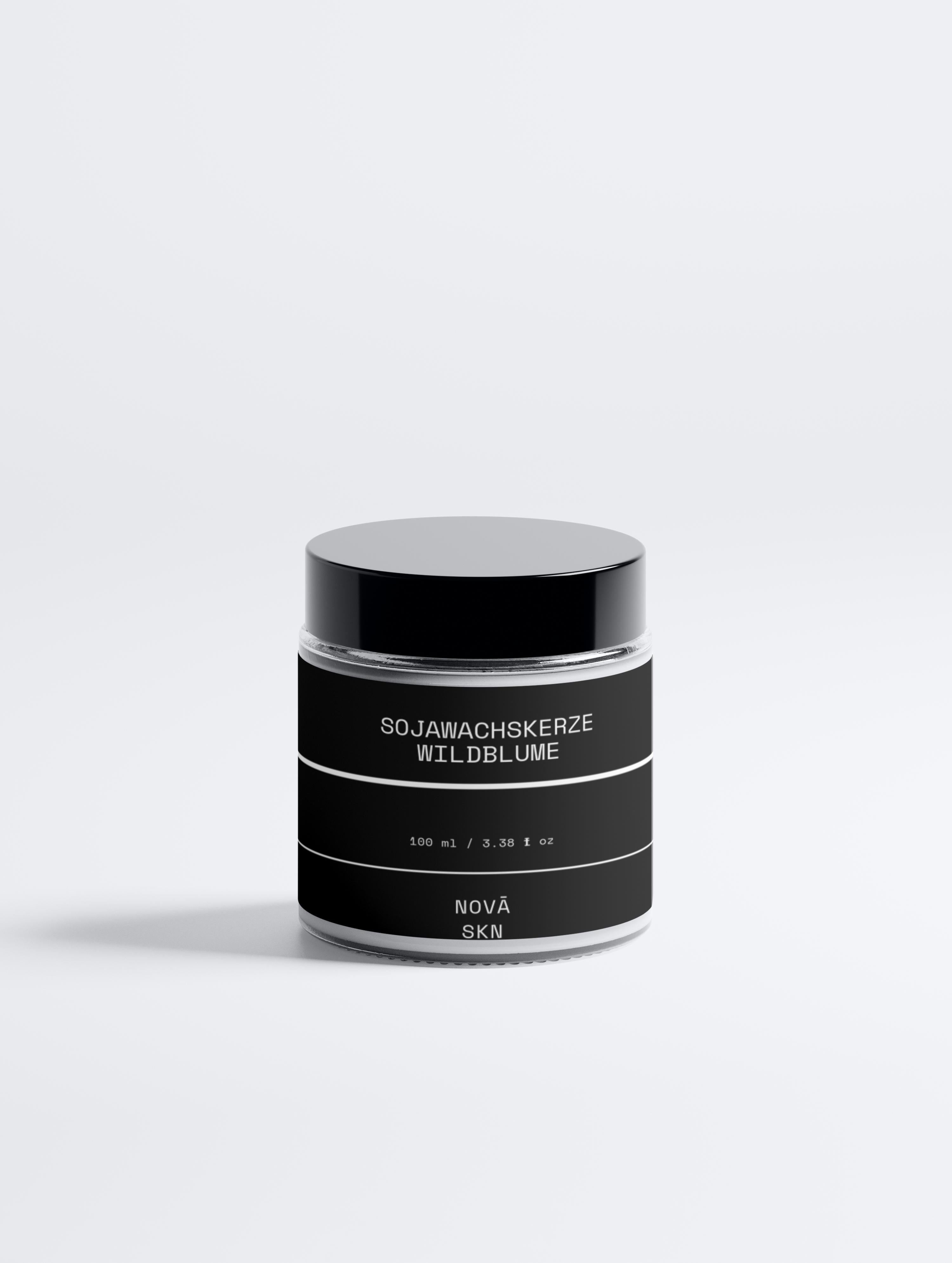 Sojawachskerze - Wildblume, 100ml