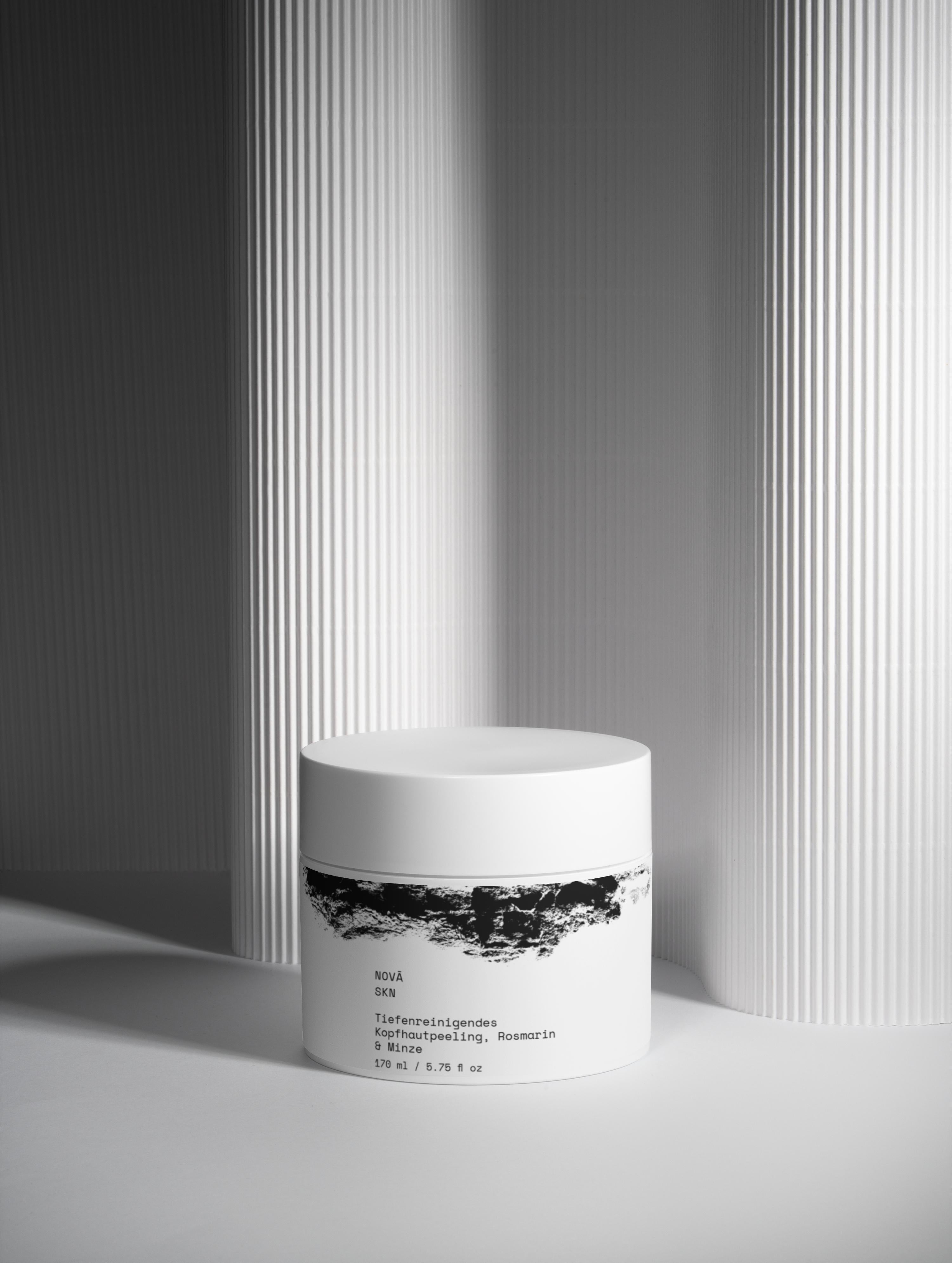 Tiefenreinigendes Kopfhautpeeling, Rosmarin & Minze, 170ml
